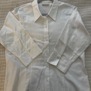 Liz Claiborne White Non-Iron Shirt